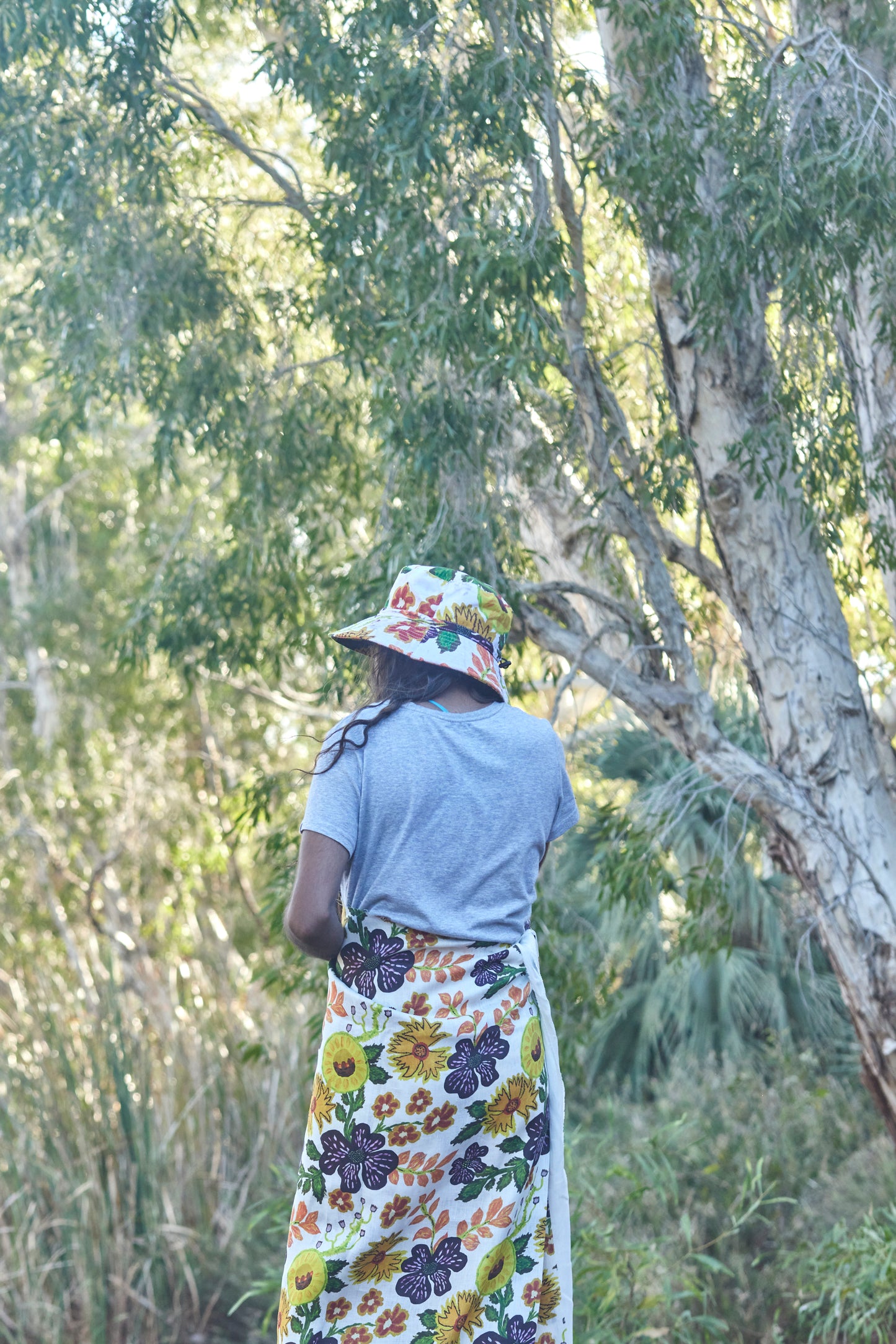 Native Flowers and Fruits - Fabric by the Metre 2m length)