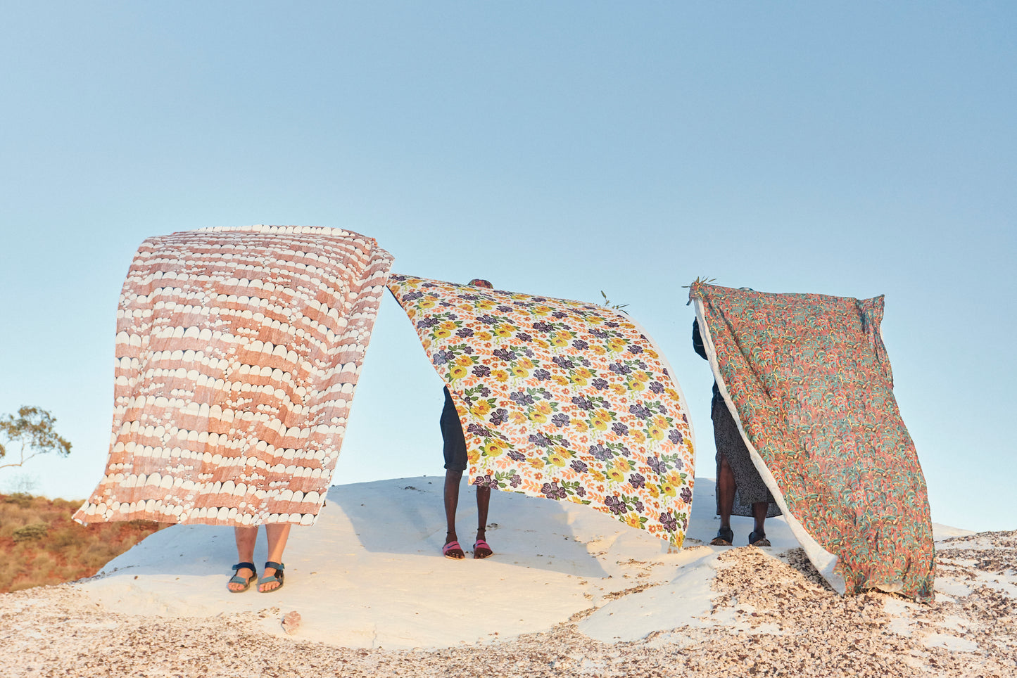 Native Flowers and Fruits - Fabric by the Metre 2m length)