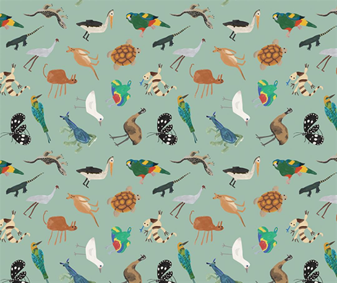 Fabric per Metre - Thalu-Ngarli (2m length)