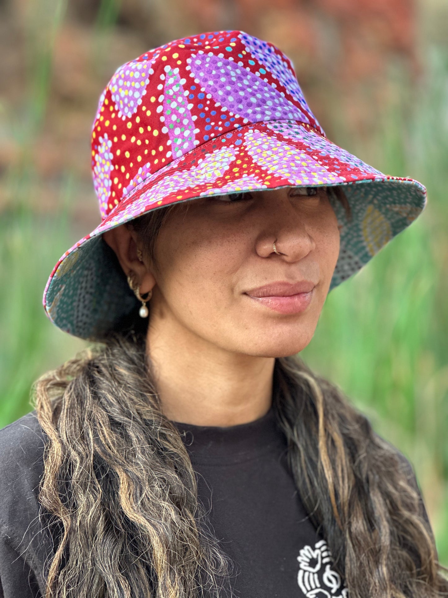 Seedpods Reversible Bucket Hat