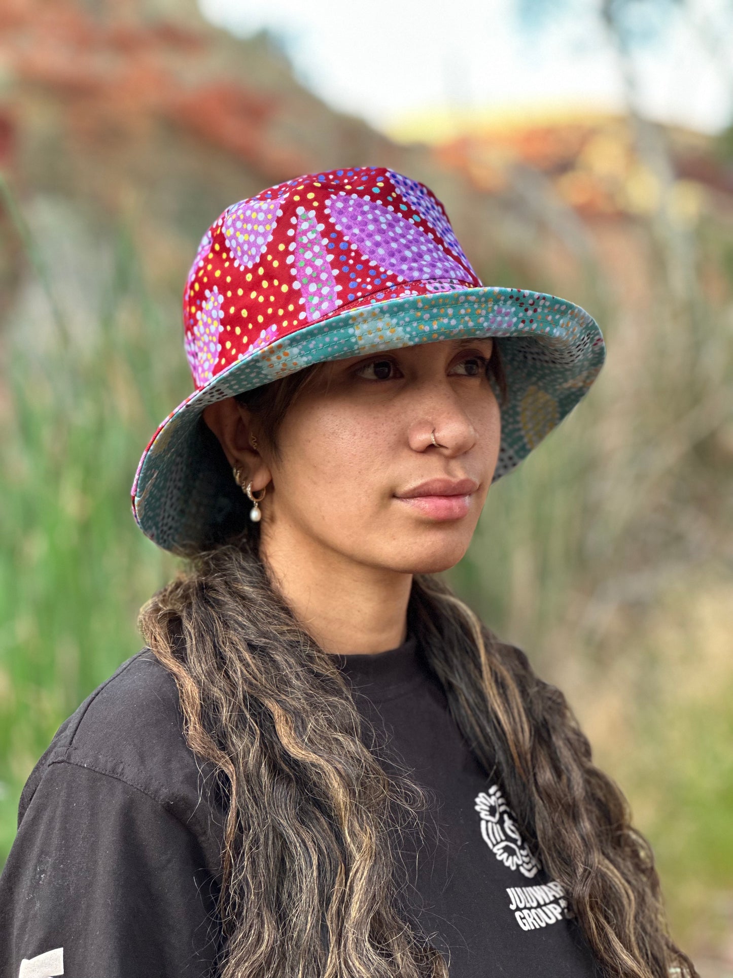 Seedpods Reversible Bucket Hat