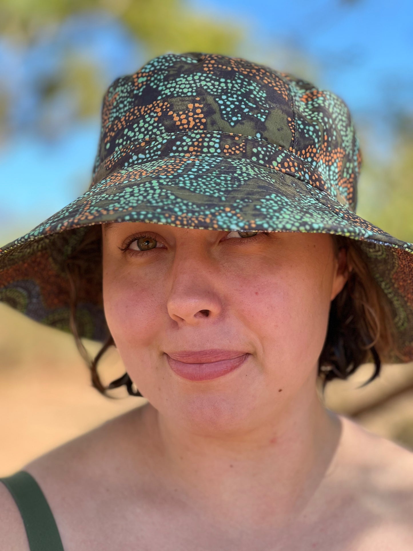 Waterholes and Wildflowers Bucket Hat