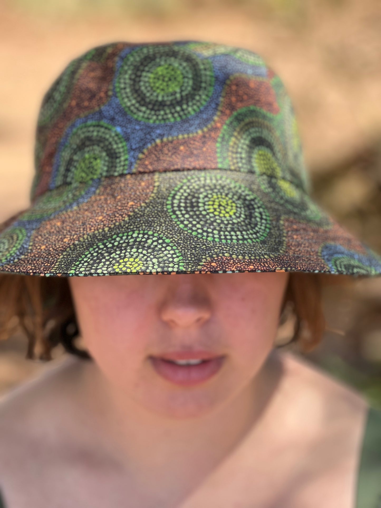 Waterholes and Wildflowers Bucket Hat