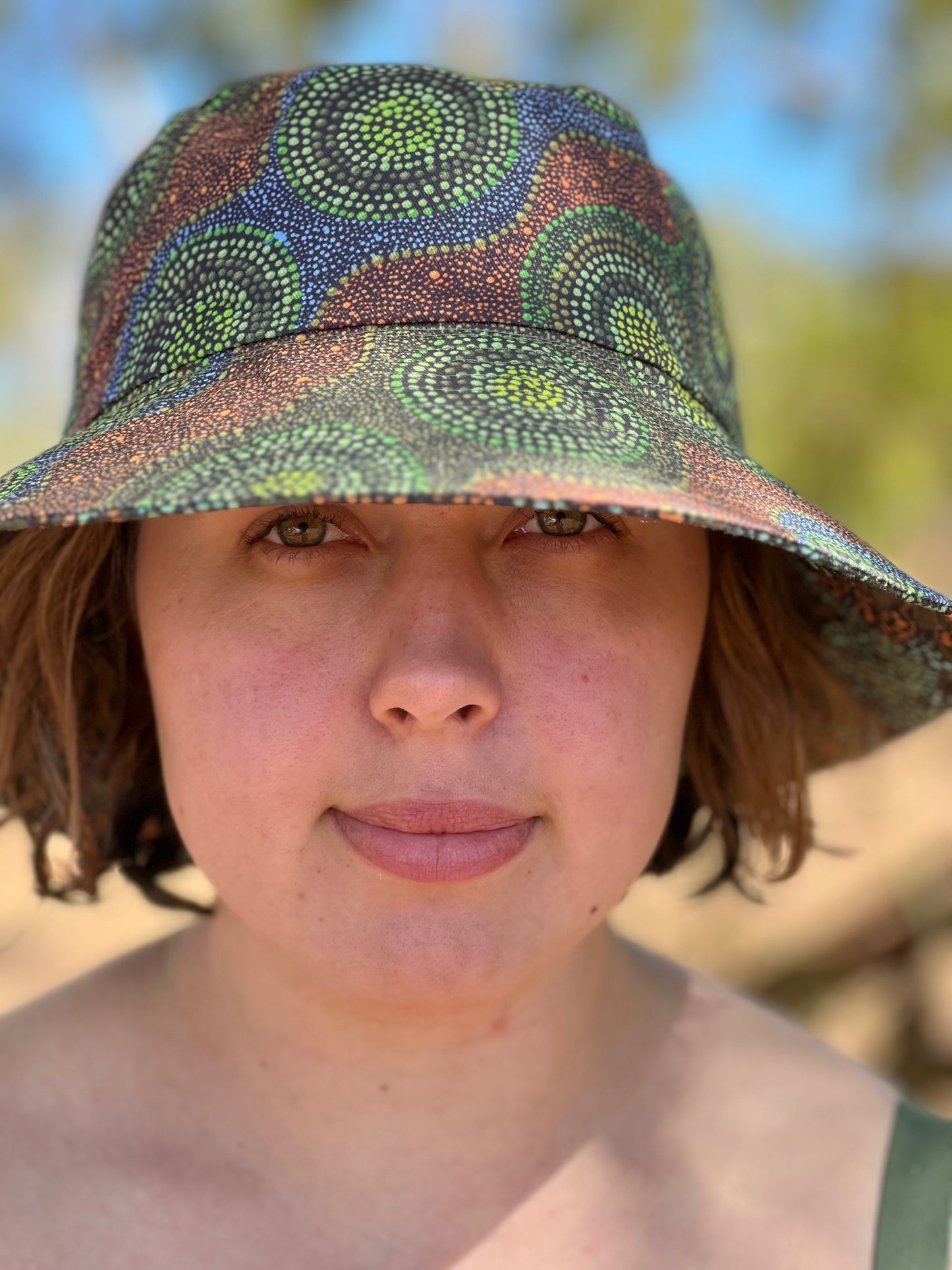 Waterholes and Wildflowers Bucket Hat