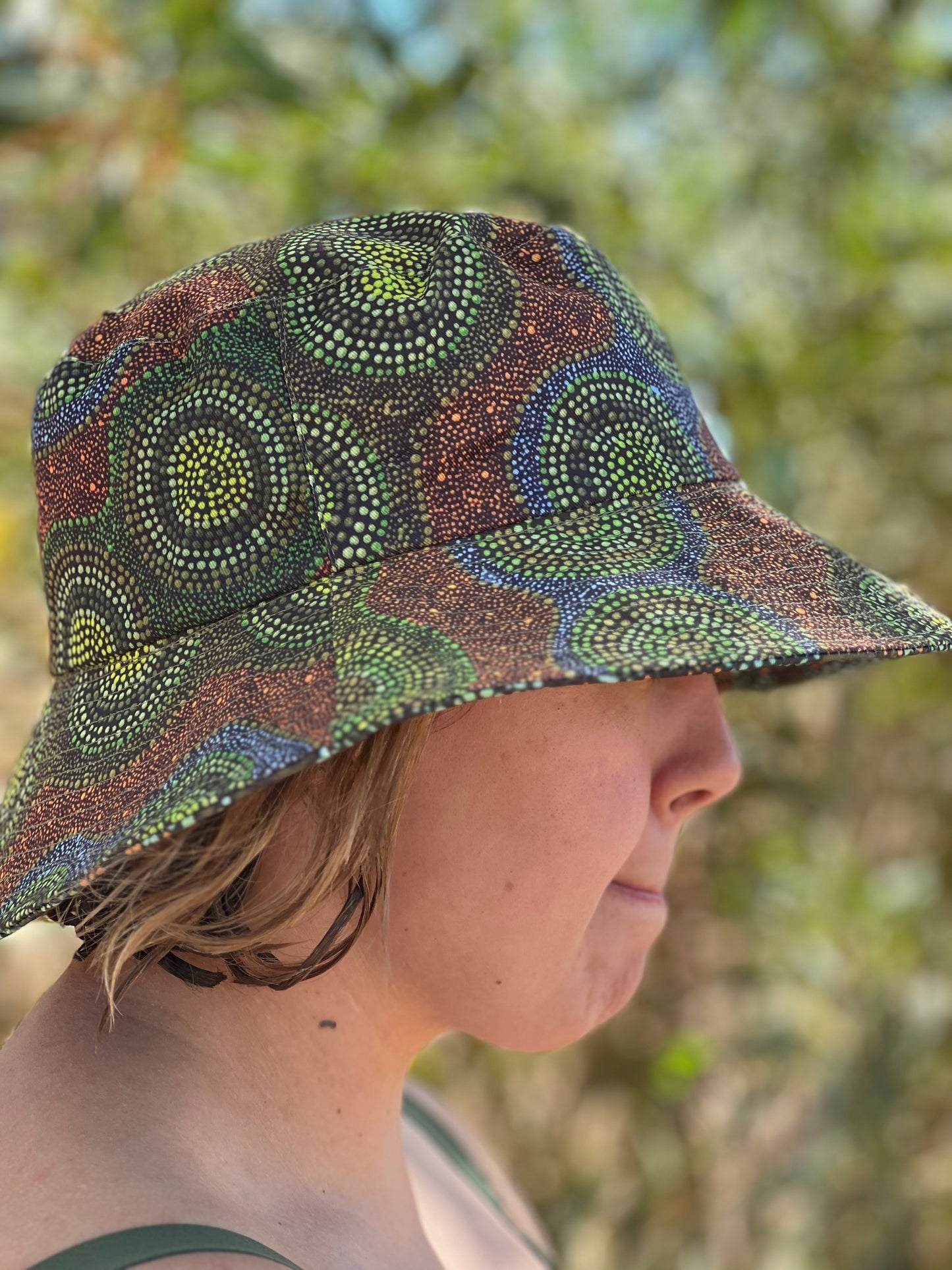 Waterholes and Wildflowers Bucket Hat