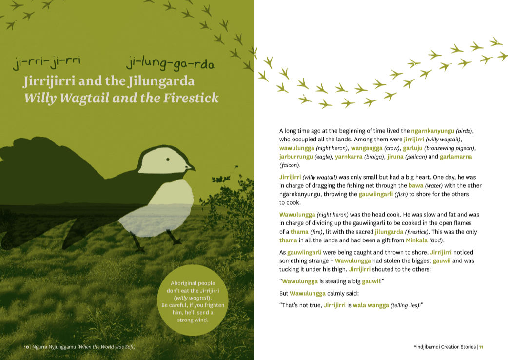 Yindjibarndi Creation Stories Bilingual Booklet