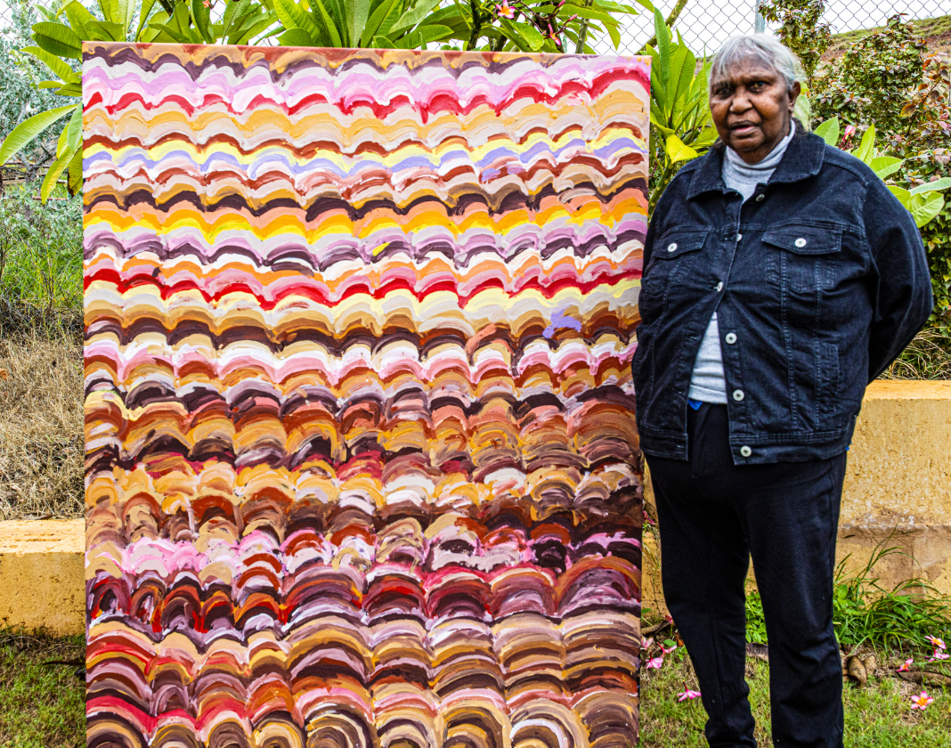 Yindjibarndi Munda Hills - Fabric by the Metre (2m length)