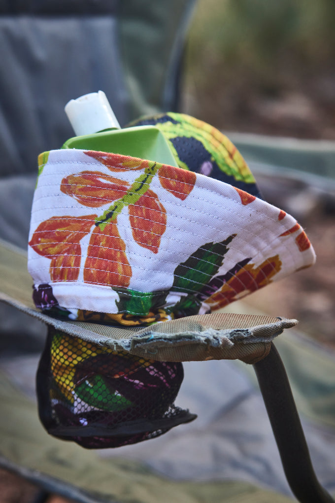 Native Flowers Reversible Bucket Hat