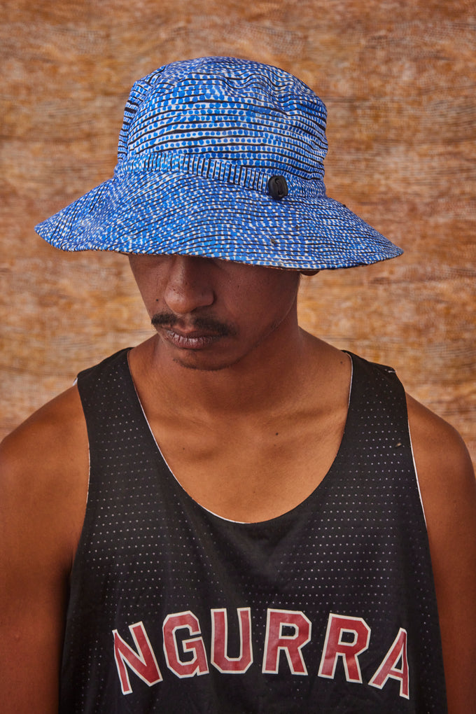 Milky Way Ngurra Nujugamu Reversible Bucket Hat