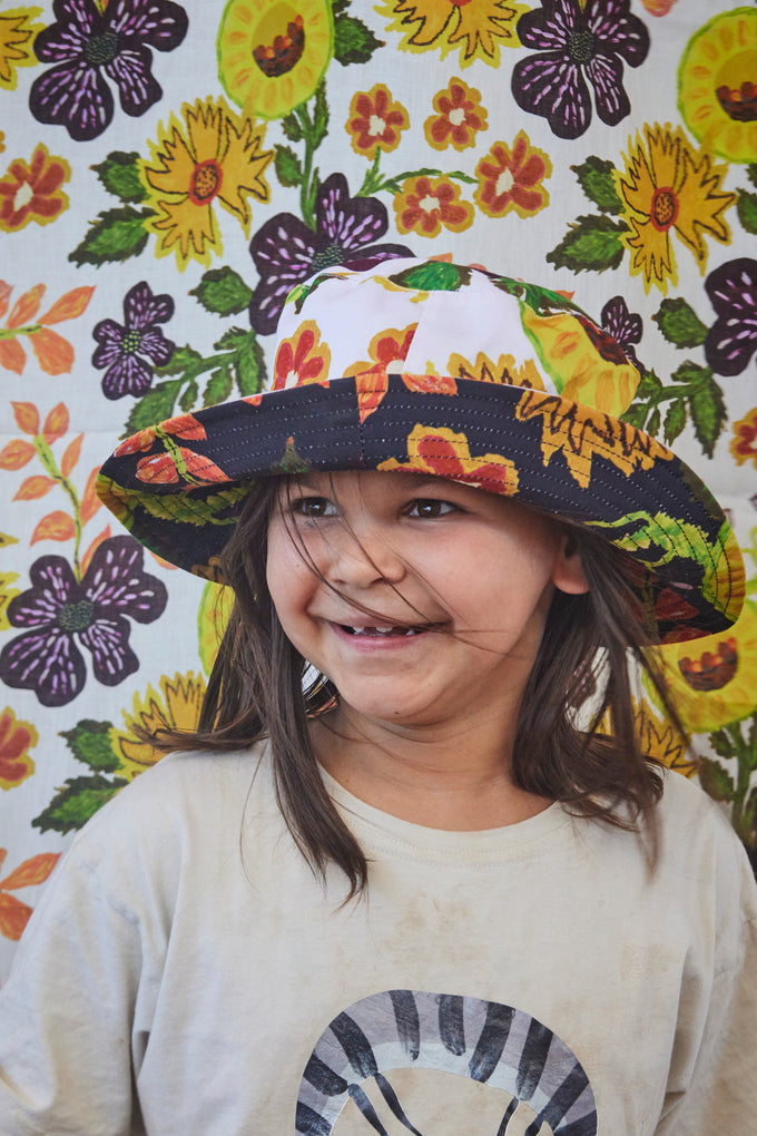 Native Flowers Reversible Bucket Hat