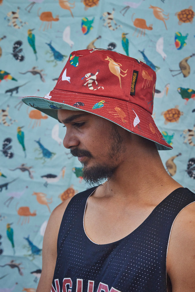 Thalu Ngarli Reversible Bucket Hat