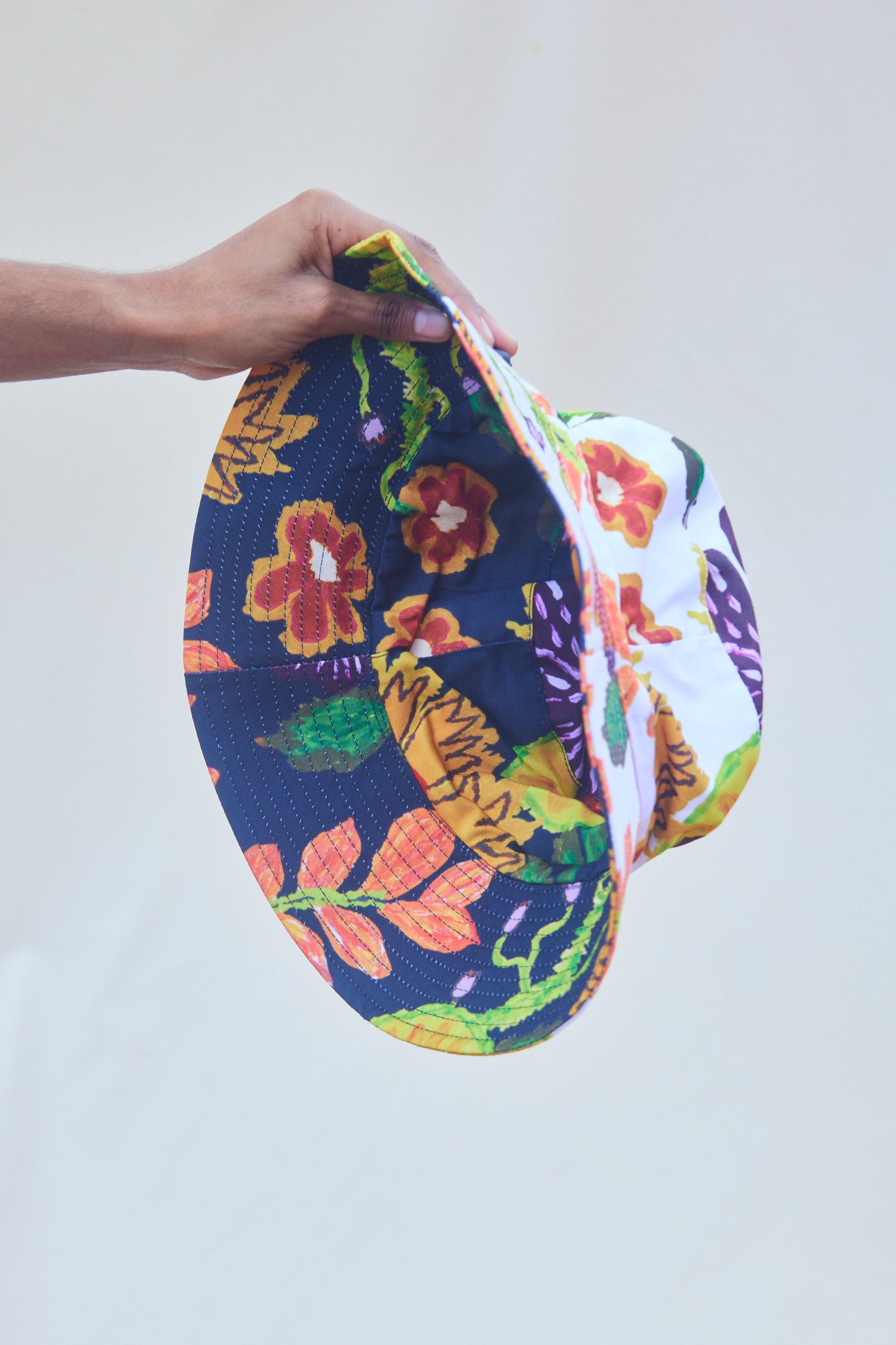 Native Flowers Reversible Bucket Hat