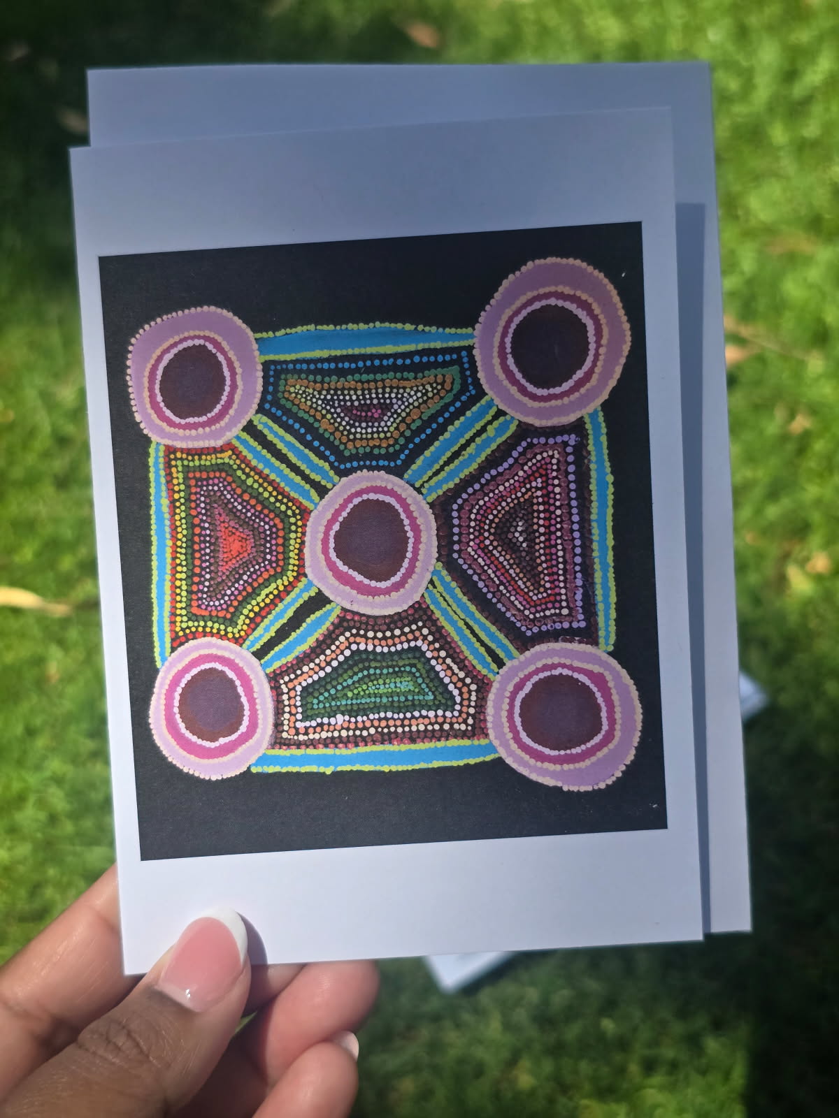 When the rain comes to fill up our water holes Greeting Card