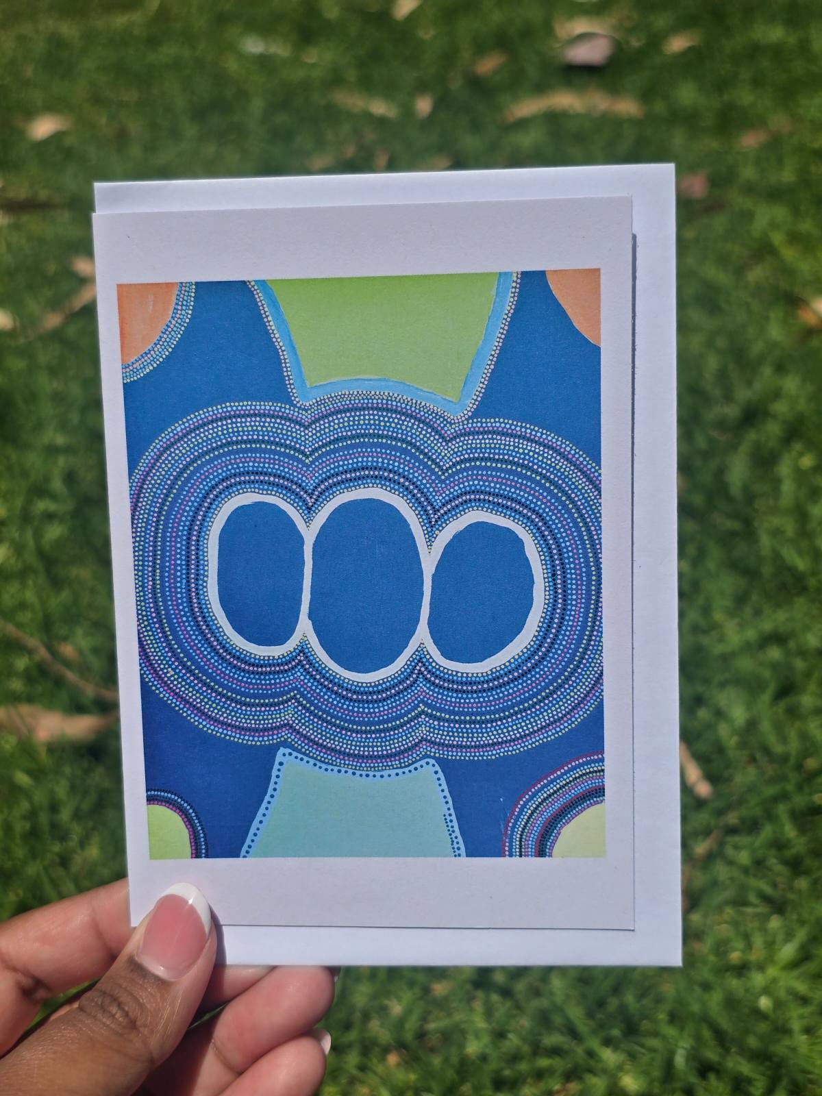 Gumawaynii Muthu-gayu (Meeting Place) - Pale Greeting Card