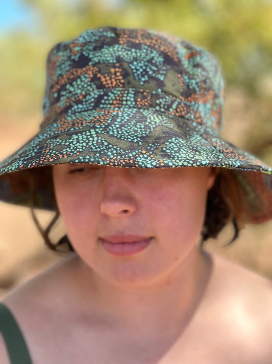 Waterholes and Wildflowers Bucket Hat
