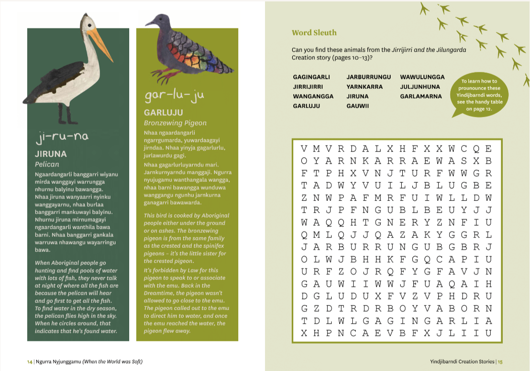 Yindjibarndi Creation Stories Bilingual Booklet