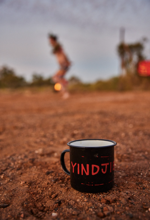 Yindjibarndi Enamel Mug