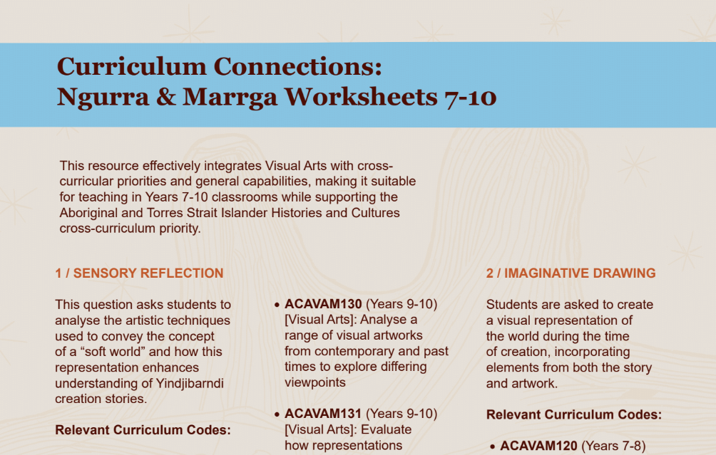 7-10 Ngurra and Marrga Digital Download