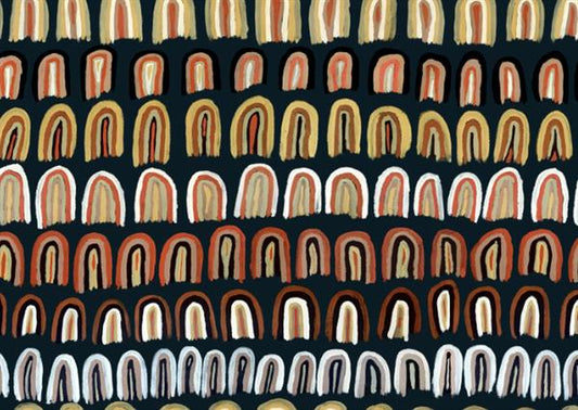Munda Fabric per metre (2m length) - Judith Coppin